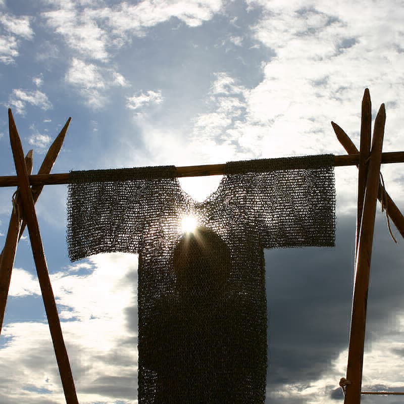 Haubergier, fabriquant de hauberts et de cottes de mailles | Technique et métier | #Terressens ©photoHB