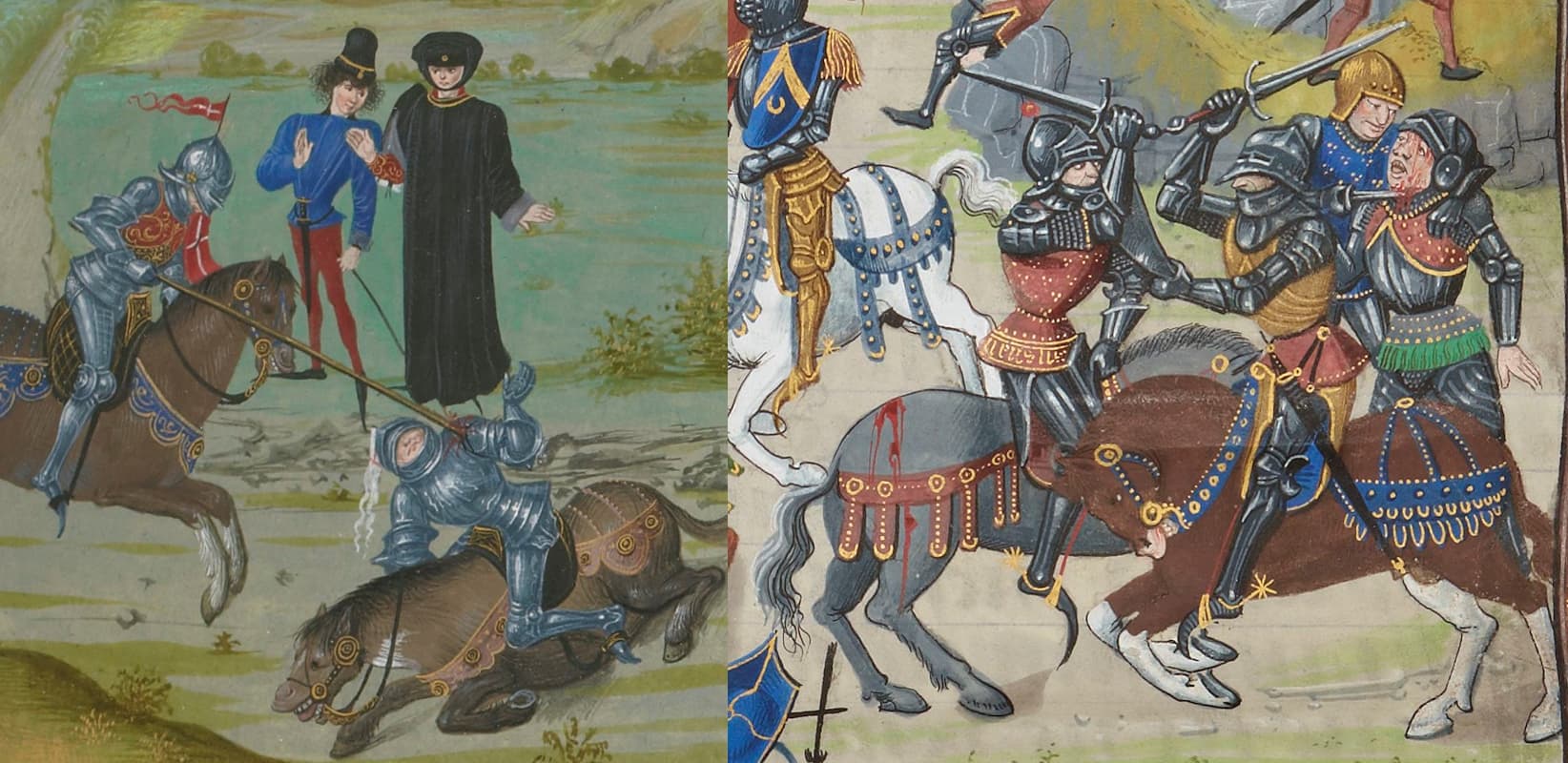 BN manuscrit FR 2646 folio 21 et BN manuscrit FR 2643 folio 97v #Terressens