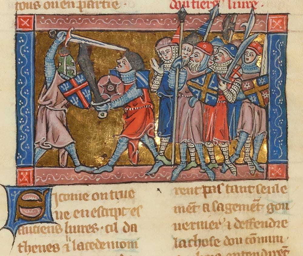 Art de la chevalerie de Jean de Meung - FR 2063 folio 40v #Terressens