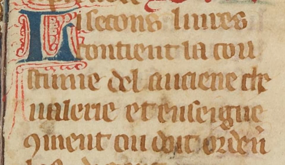 Jean de Méung - FR 2063 folio 1 #Terressens