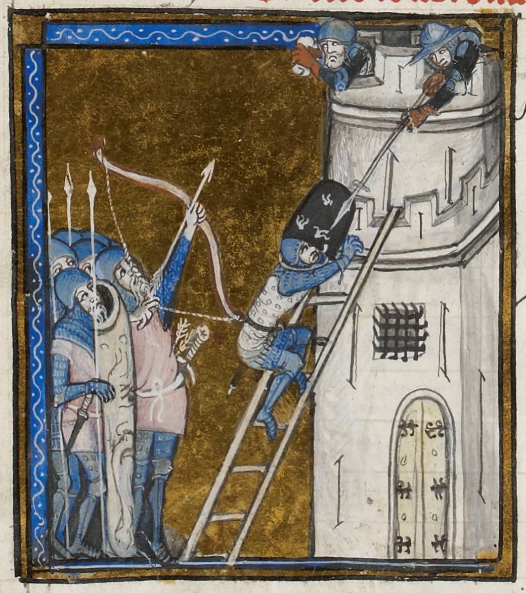 De la chose de chevalerie de Jean de Vignay FR1229 folio 44v #Terressens