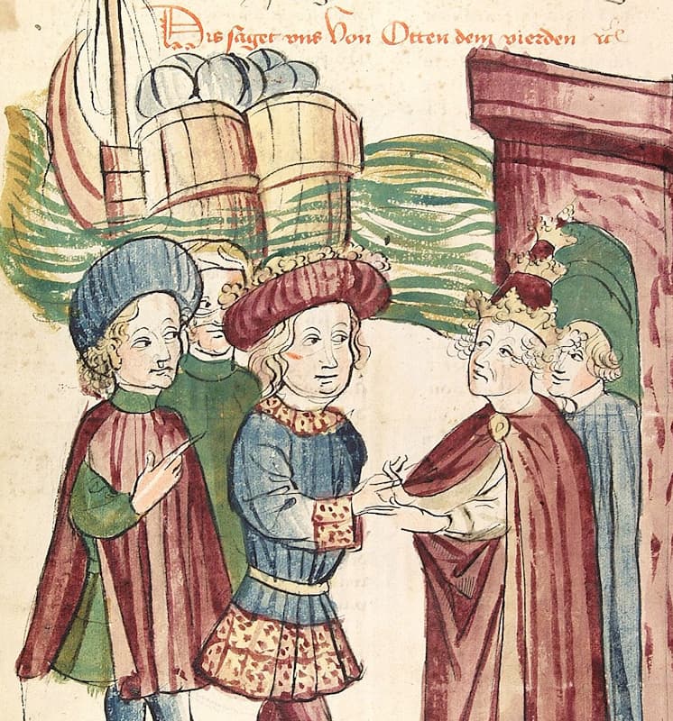Gervais de Tilbury accompagne Othon IV lors de son sacre à Rome par le pape Innocent III en 1209 #Terressens Gervais de Tilbury accompagne Othon IV lors de son sacre à Rome par le pape Innocent III en 1209 #Terressens