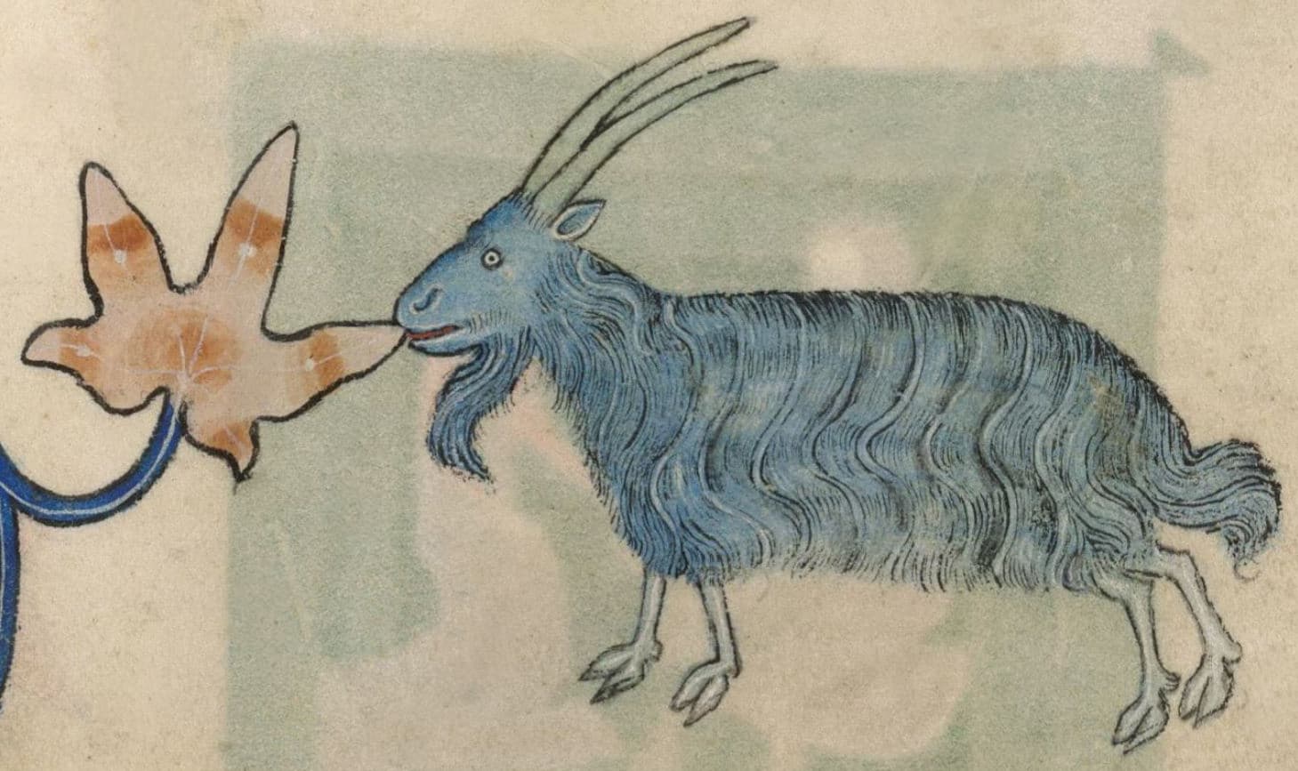 in Luttrel psalter - BL 42130 folio 76r° #Terressens