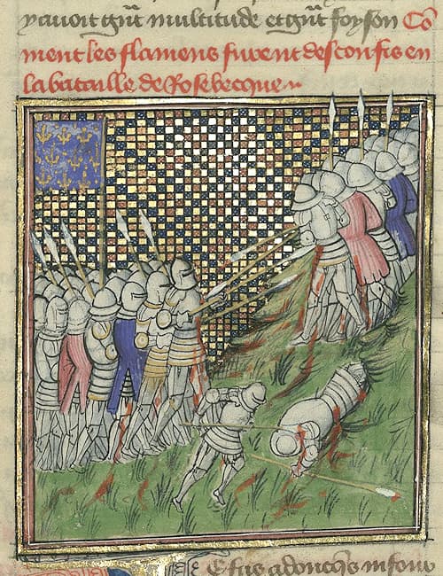 Bataille de Roosebeke in Fr2664 folio 140r° #Terressens