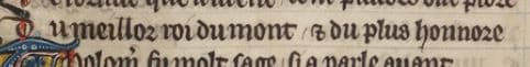 Du meilleur roi du monde et du plus honoré - Bodleian 267 f207v° #Terressens