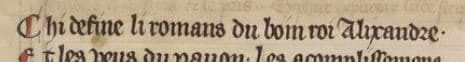 Ci finit le roman du bon roi Alexandre - Bodleian 267 f208r° #Terressens