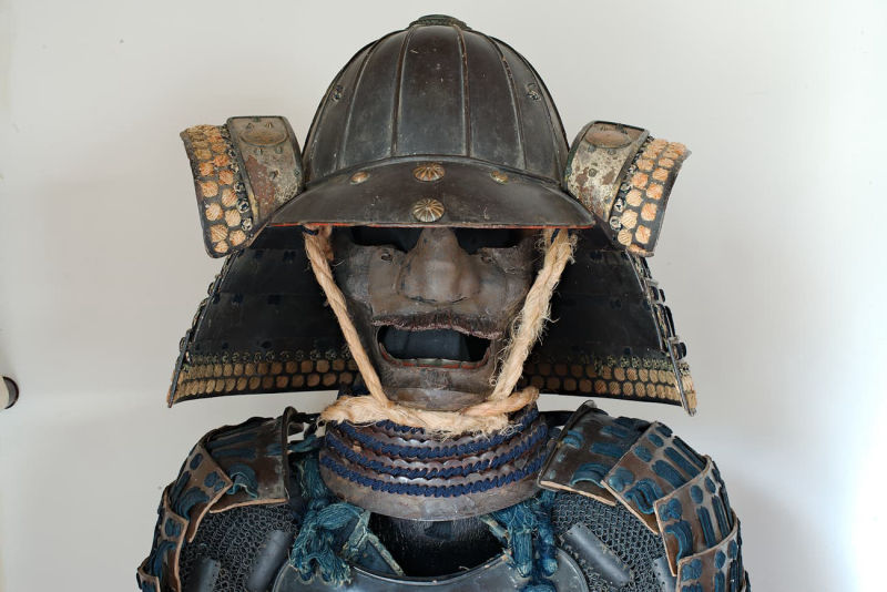 Casque de samouraï (kabuto) #Terressens