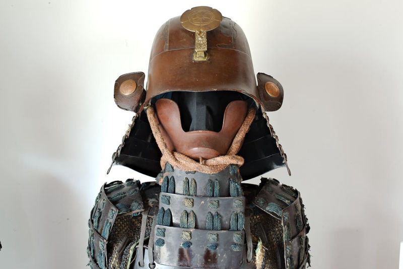 Casque de samouraï (kabuto) #Terressens
