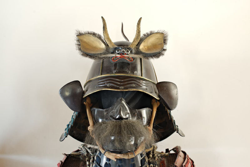 Casque de samouraï (kabuto) #Terressens