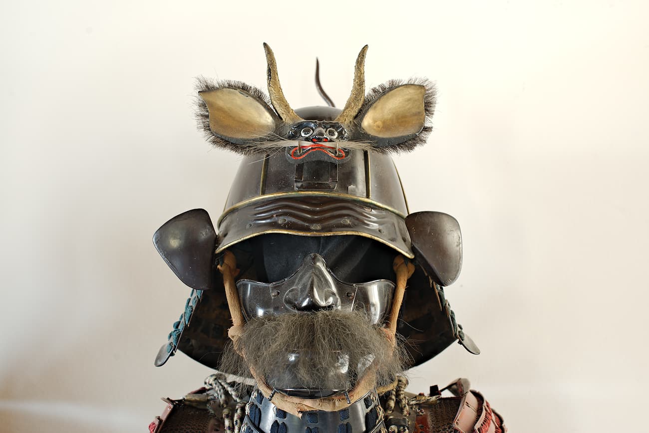 Casque de samouraï (kabuto) #Terressens
