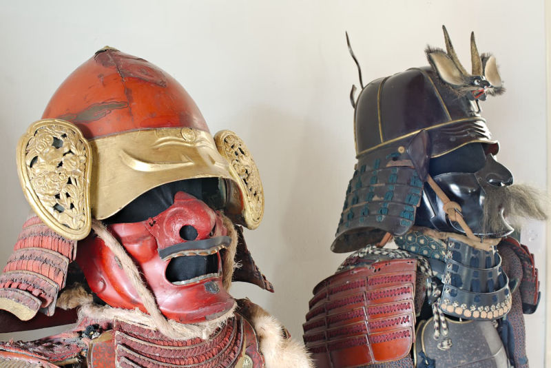 Casque de samouraï (kabuto) #Terressens