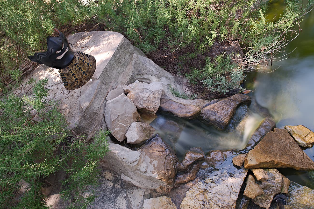 Mempo (bas du casque de samouraï) #Terressens