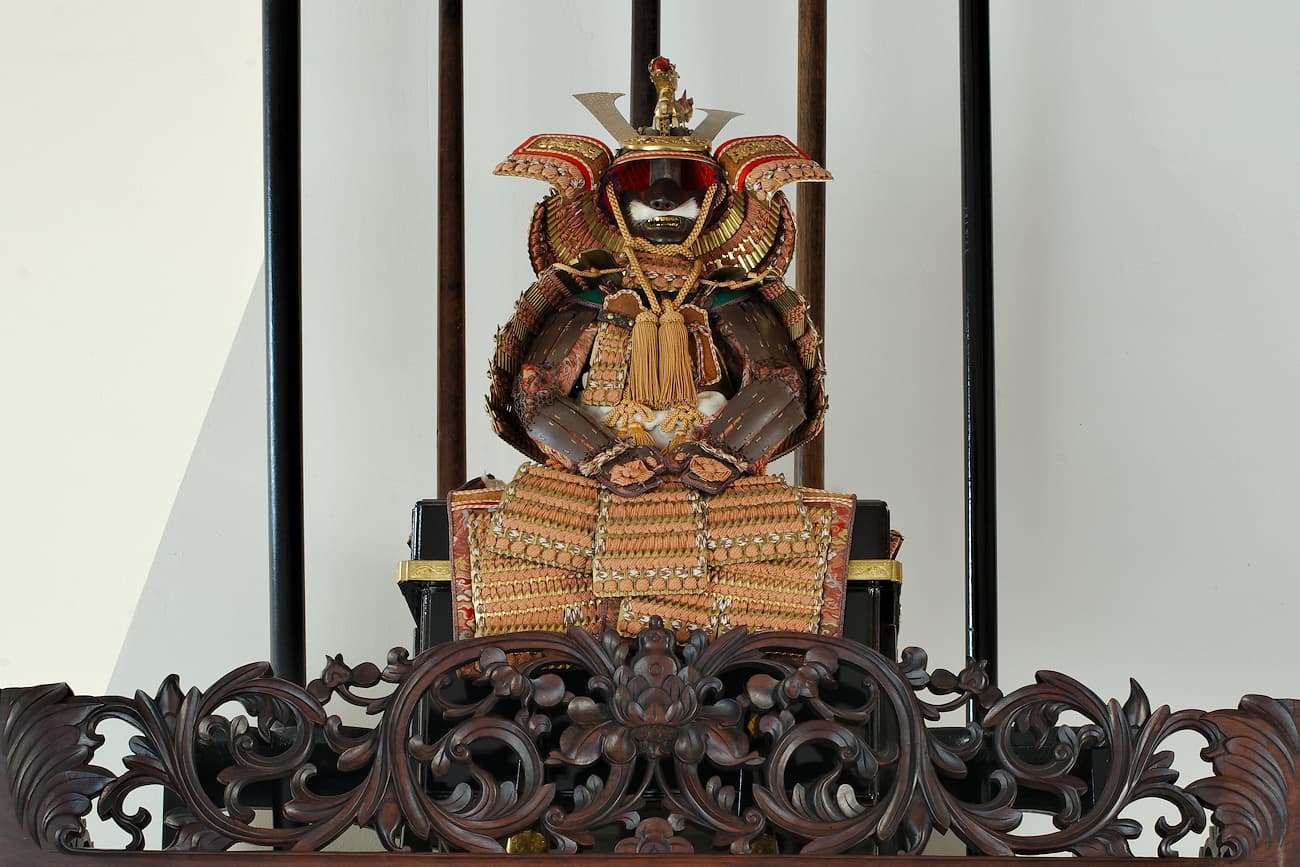 Armure de samouraï pour un enfant de 5 ans (objet historique, portable) #Terressens