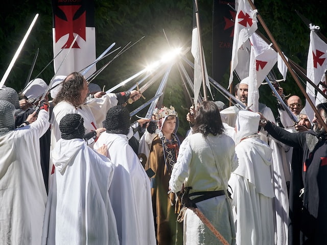 Medieval festivals in Monzón, Aragon: a return to the world of the Knights Templar