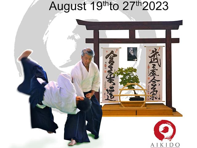 Stage International d'Aikido du Vigan, dirigé par Hiroshi IKEDA Shihan, organisé par Aïkido Harmonie