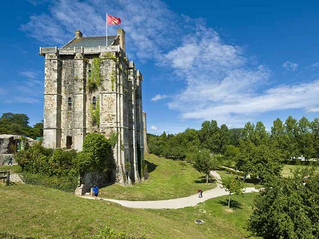 Visite guidée du Château médiéval de Saint-Sauveur-le-Vicomte