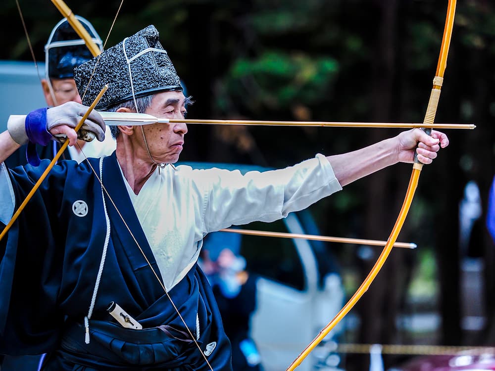 Archers japonais, Hokkaido Shrine Festival, Nakajima Park, Hokkaido, Japon
#Terressens (AdobeStock n° 1113998744)