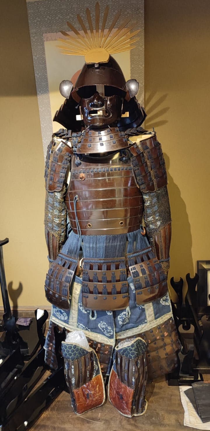 Yoroi (鎧), armure de samouraï (photo : François Carpentier #Terressens)