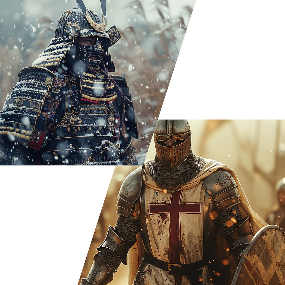 Le Maître d'Armes européen et le Maître d'Armes japonais : une comparaison historique et culturelle | Samouraïs & Katanas | #Terressens