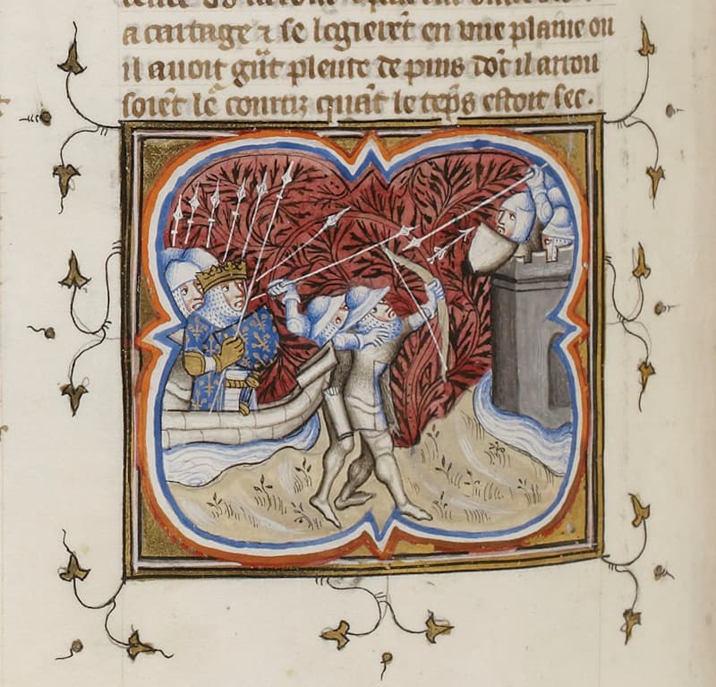 Siège de Tunis | BN Fr 2813 folio 299v #Terressens