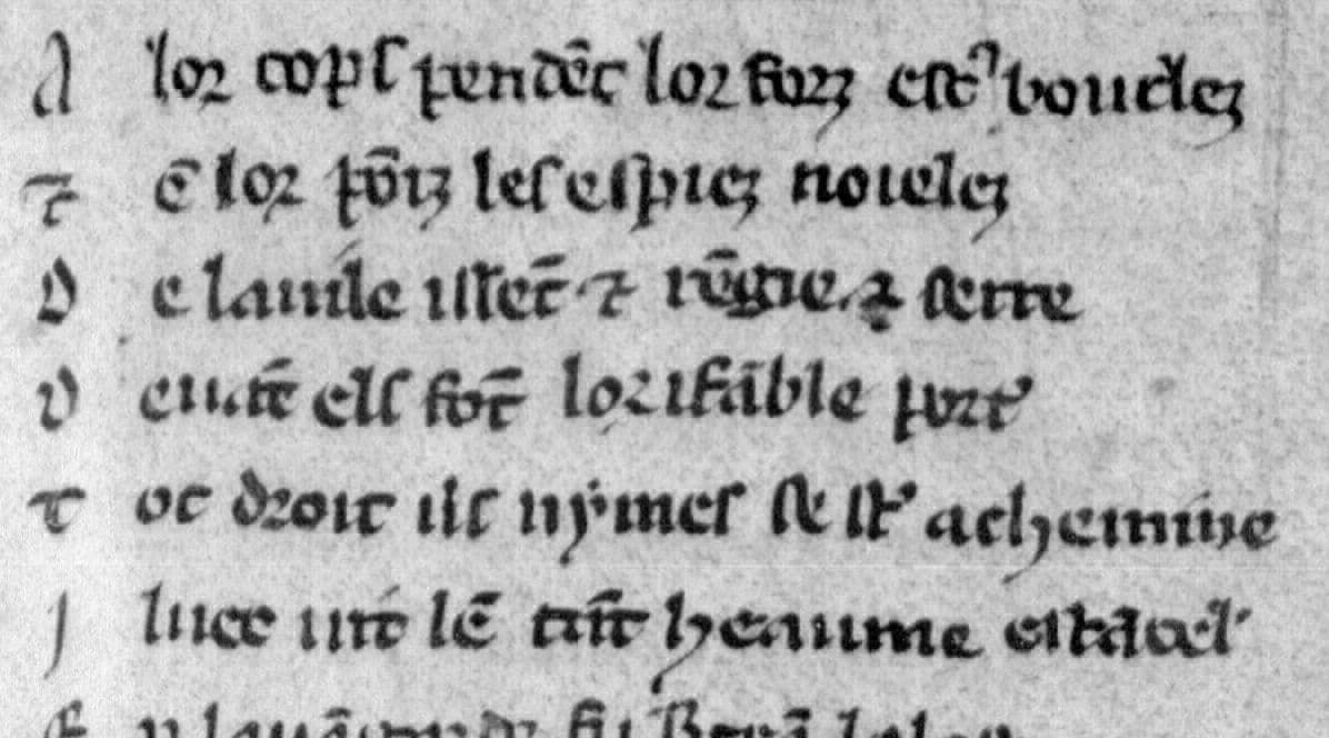 Extrait du Charroi de Nîmes  - Geste de Guillaume d'Orange / FR 1449 folio 43v44r vers 858 à 867
