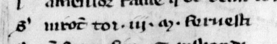 Extrait du Charroi de Nîmes - Geste de Guillaume d'Orange / FR 1449 folio 40v vers 321