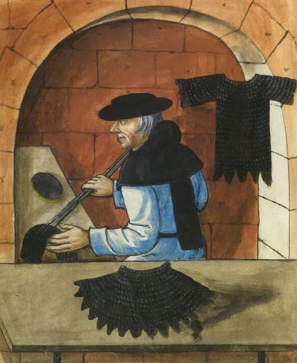 Enluminure du manuscrit Amb. 279,2 (Landauer 1) Stadtbibliothek Nürnberg (ca1540)