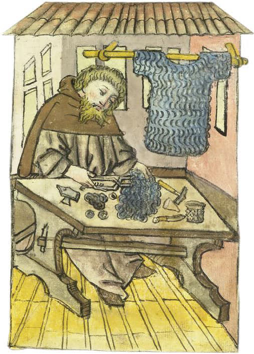 Enluminure du manuscrit Amb. 317b (Mendel 1) Stadtbibliothek Nürnberg (1484)